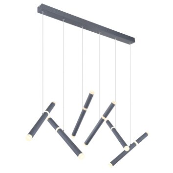 Globo KELSY Hanger LED Grijs, 1-licht