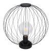 Globo ROZA Tafellamp Zwart, 1-licht