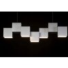 Grossmann ROCKS Plafondlamp LED Aluminium, 5-lichts