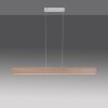 Paul Neuhaus Q-TIMBER Hanglamp LED Hout licht, 1-licht, Afstandsbediening
