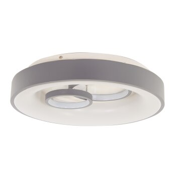Globo MAVY Plafondlamp LED Grijs, 1-licht