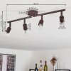 Planes Plafondlamp LED Roest, 4-lichts
