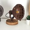Onsala Tafellamp Hout donker, Roest, 1-licht