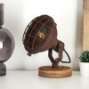 Onsala Tafellamp Hout donker, Roest, 1-licht