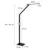 Steinhauer Serenade Staande lamp LED Zwart, Wit, 1-licht
