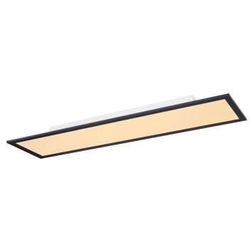 Globo SUZAKU Plafondlamp LED Zwart, 1-licht