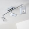 Trio Pontius Plafond spot LED Chroom, 3-lichts