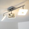 Trio Pontius Plafond spot LED Chroom, 3-lichts
