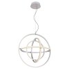 Globo KURUS Hanger LED Nikkel mat, 1-licht