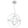Globo KURUS Hanger LED Nikkel mat, 1-licht