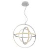 Globo KURUS Hanger LED Nikkel mat, 1-licht