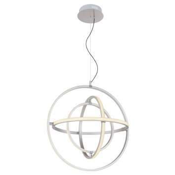 Globo KURUS Hanger LED Nikkel mat, 1-licht