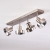Chagres Plafondlamp Nikkel mat, 4-lichts