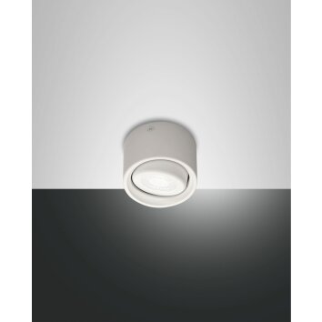 Fabas Luce Anzio Plafondlamp LED Wit, 1-licht
