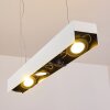 Bacoor Hanglamp LED Zwart, Wit, 5-lichts