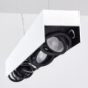 Bacoor Hanglamp LED Zwart, Wit, 5-lichts