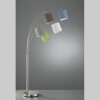 Fischer & Honsel  Annecy Staande lamp Nikkel mat, 5-lichts