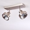 Chagres Plafondlamp Nikkel mat, 2-lichts
