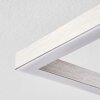 Torres Plafondlamp LED Nikkel mat, 3-lichts