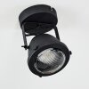 Glostrup Plafondlamp LED Zwart, 1-licht