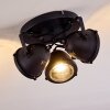Glostrup Plafondlamp LED Zwart, 3-lichts