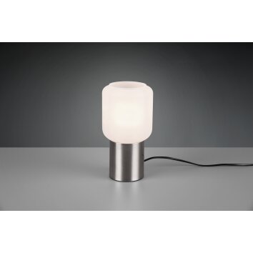 Reality Nico Tafellamp LED Nikkel mat, 1-licht