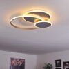 ManzanalesÂ  Plafondlamp LED Chroom, 1-licht, Afstandsbediening