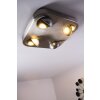 Granada Plafondlamp LED Nikkel mat, 4-lichts