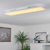 Salamo Plafondlamp LED Wit, 1-licht, Afstandsbediening