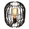 Lucide REDA Tafellamp Zwart, 1-licht