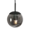 Steinhauer Bollique Hanglamp Zwart, 5-lichts