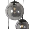 Steinhauer Bollique Hanglamp Zwart, 5-lichts