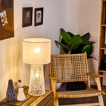 Beteta Tafellamp Wit, 2-lichts