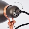 Guinzo Tafellamp Grijs, Koperkleurig, 1-licht