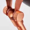 Guinzo Tafellamp Grijs, Koperkleurig, 1-licht