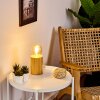Castellar Tafellamp Hout licht, 1-licht