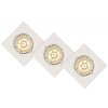 Lucide FOCUS Inbouwspot LED Grijs, 3-lichts