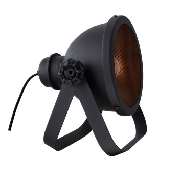 Brilliant Kiki Tafellamp Zwart, 1-licht