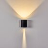 Mora Buiten muurverlichting LED Zwart, 2-lichts