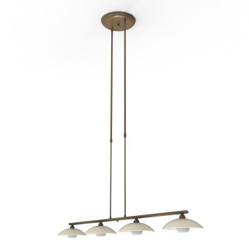 Steinhauer Souvereign Hanglamp LED Brons, 4-lichts