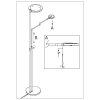 Steinhauer Turound Staande lamp LED Staal geborsteld, 2-lichts
