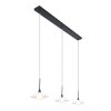 Steinhauer Tallerken Hanglamp LED Nikkel mat, 3-lichts