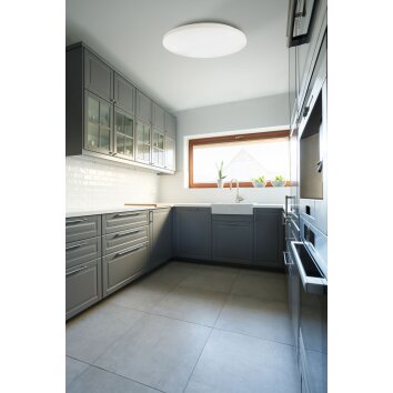 Mantra ZERO SMART Plafondlamp LED Wit, 1-licht, Afstandsbediening