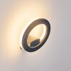 Nevis Muurlamp LED Antraciet, 1-licht