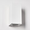 Boda Buiten muurverlichting Wit, 2-lichts