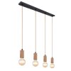 Globo FRIDA Hanger Bruin, Zwart, 4-lichts