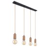 Globo FRIDA Hanger Bruin, Zwart, 4-lichts