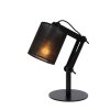 Lucide TAMPA Tafellamp Zwart, 1-licht