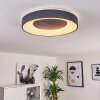 Casina Plafondlamp LED Antraciet, Wit, 1-licht, Afstandsbediening