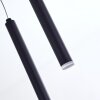 Porquera Hanglamp LED Zwart, 11-lichts